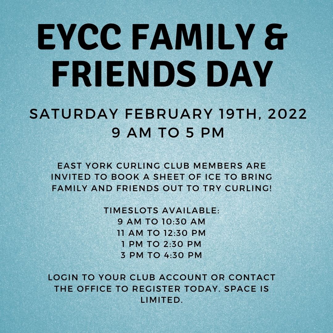 EYCC FRIENDS FAMILY DAY 1