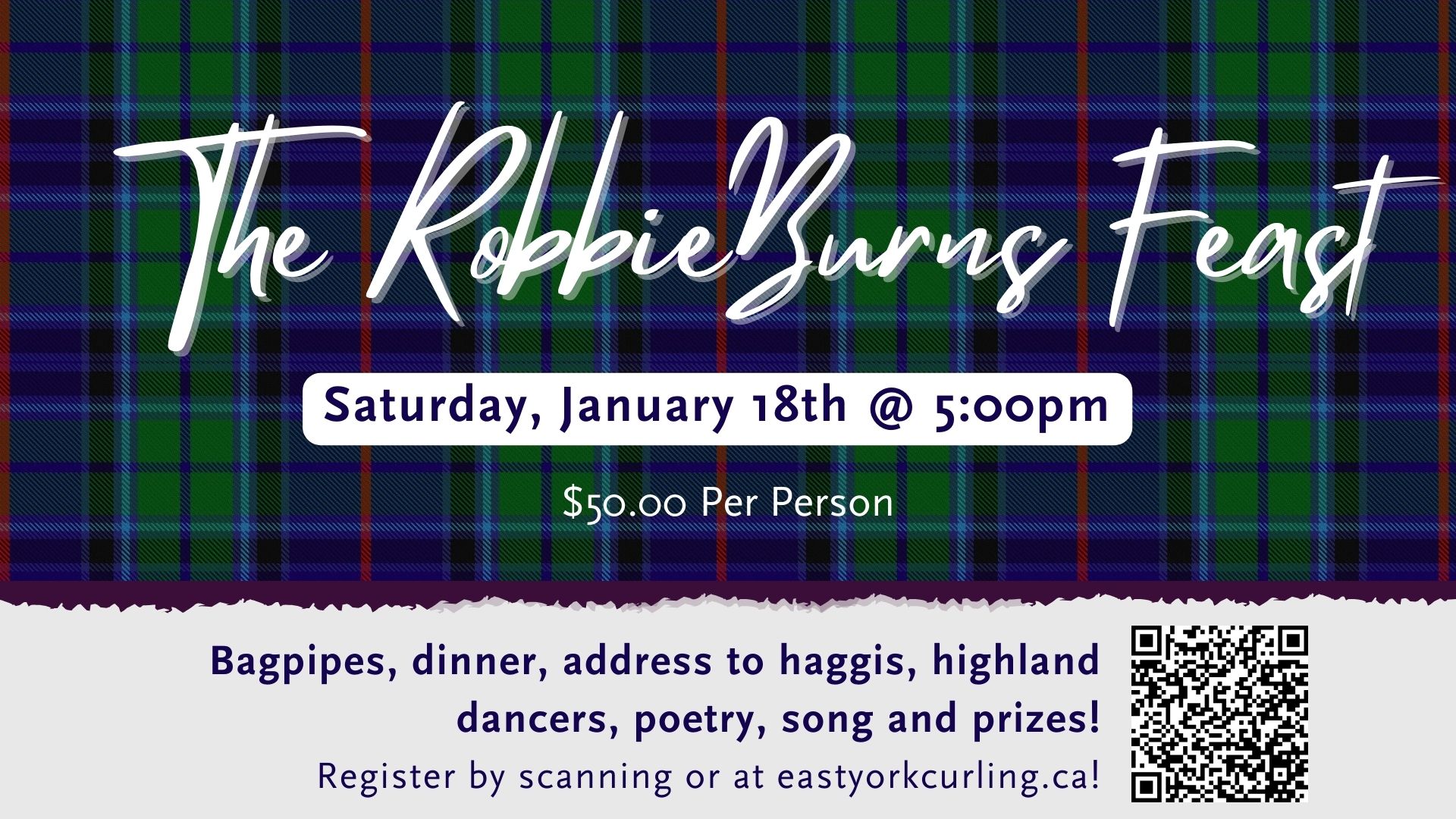 Robbie Burns Feast 2025